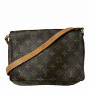 Louis Vuitton Vintage Pre-owned Tyg louis-vuitton-vskor Brown, Dam