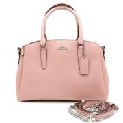 Coach Pre-owned Pre-owned Laeder axelremsvskor Pink, Dam