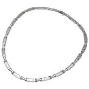 Tiffany & Co. Pre-owned Pre-owned Vitt guld halsband Gray, Dam