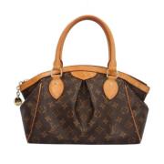 Louis Vuitton Vintage Pre-owned Tyg louis-vuitton-vskor Brown, Dam