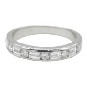 Tiffany & Co. Pre-owned Pre-owned Platina ringar Gray, Dam