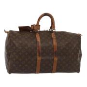 Louis Vuitton Vintage Pre-owned Canvas resvskor Brown, Dam