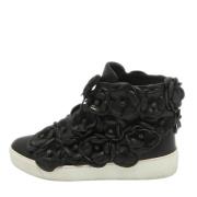 Chanel Vintage Pre-owned Laeder sneakers Black, Dam