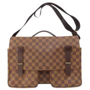 Louis Vuitton Vintage Pre-owned Canvas louis-vuitton-vskor Brown, Dam