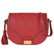 Louis Vuitton Vintage Pre-owned Tyg louis-vuitton-vskor Red, Dam