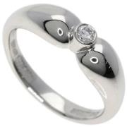 Tiffany & Co. Pre-owned Pre-owned Platina ringar Gray, Dam