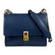 Fendi Vintage Pre-owned Laeder fendi-vskor Blue, Dam