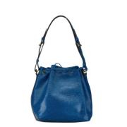 Louis Vuitton Vintage Pre-owned Laeder louis-vuitton-vskor Blue, Dam