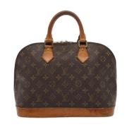 Louis Vuitton Vintage Pre-owned Canvas louis-vuitton-vskor Brown, Dam