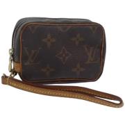 Louis Vuitton Vintage Pre-owned Canvas necessrer Brown, Dam