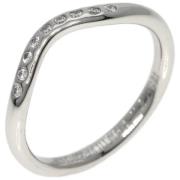 Tiffany & Co. Pre-owned Pre-owned Platina ringar Gray, Dam