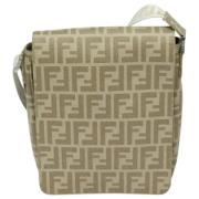 Fendi Vintage Pre-owned Canvas fendi-vskor Beige, Dam