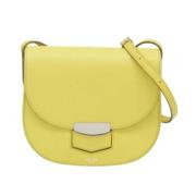 Celine Vintage Pre-owned Laeder celine-vskor Yellow, Dam