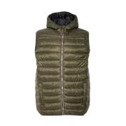 Blend Nylon Regular Fit Sleeveless Jacket Green, Herr