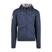 U.s. Polo Assn. Blå Sweatshirt för Män Blue, Herr