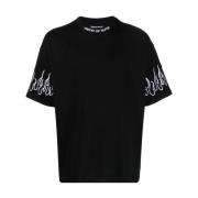 Vision OF Super Flamtryck Svart Bomullssweatshirt Black, Herr