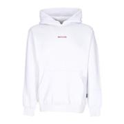 Propaganda Vit hoodie med revben White, Herr