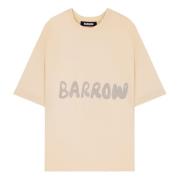 Barrow T-shirt med tryck Beige, Unisex