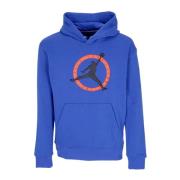 Jordan Grafisk Fleece Hoodie Långärmad Blue, Herr