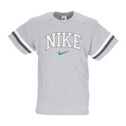 Nike Retro Tee Dk Grey Heather T-shirt Gray, Herr