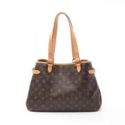 Louis Vuitton Vintage Pre-owned Tyg louis-vuitton-vskor Brown, Dam