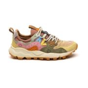 Flower Mountain Multifärgade Sneakers Yamano Stil Multicolor, Dam