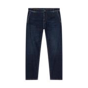 Dondup Denim Jeff Byxor Blue, Herr