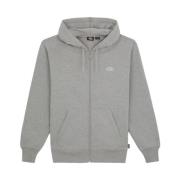 Dickies Hoodie med hel dragkedja Gray, Herr