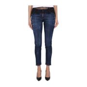 Dsquared2 Jennifer Skinny Jeans Blue, Dam