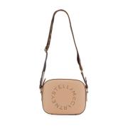 Stella McCartney Logo Mini Kameraväska med Tejpad Axelrem Pink, Dam