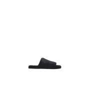 Dolce & Gabbana Flip Flops Sliders Black, Herr