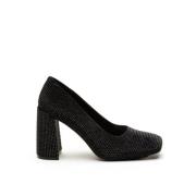 Jeffrey Campbell Svarta klackskor Gemmin stil Black, Dam