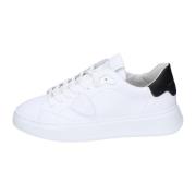 Philippe Model Läder Herr Sneakers Snygga Skor White, Herr