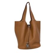 Hermès Vintage Pre-owned Laeder handvskor Brown, Dam