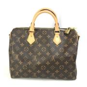 Louis Vuitton Vintage Pre-owned Tyg louis-vuitton-vskor Brown, Dam