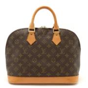 Louis Vuitton Vintage Pre-owned Tyg louis-vuitton-vskor Brown, Dam