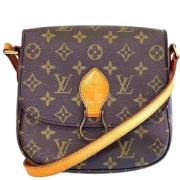 Louis Vuitton Vintage Pre-owned Tyg louis-vuitton-vskor Brown, Dam