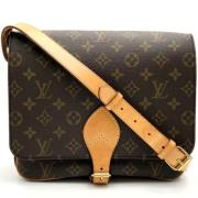 Louis Vuitton Vintage Pre-owned Tyg louis-vuitton-vskor Brown, Dam