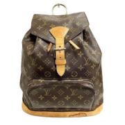 Louis Vuitton Vintage Pre-owned Tyg louis-vuitton-vskor Brown, Dam