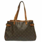 Louis Vuitton Vintage Pre-owned Tyg louis-vuitton-vskor Brown, Dam