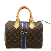 Louis Vuitton Vintage Pre-owned Tyg louis-vuitton-vskor Brown, Dam