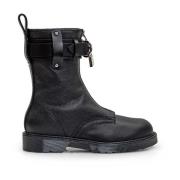 JW Anderson Punk Combat Sandaler Black, Dam