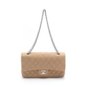 Chanel Vintage Pre-owned Bomull chanel-vskor Beige, Dam