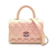 Chanel Vintage Pre-owned Laeder chanel-vskor Pink, Dam