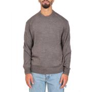 Armani Exchange Brunmelerad Pullover Brown, Herr