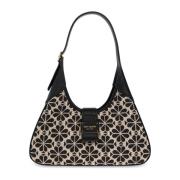 Kate Spade Axelväska Spade Blomma Liten Black, Dam