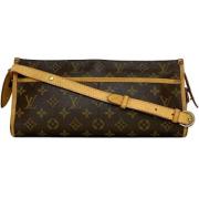 Louis Vuitton Vintage Pre-owned Tyg louis-vuitton-vskor Brown, Dam