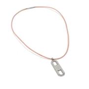 Hermès Vintage Pre-owned Tyg halsband Pink, Dam