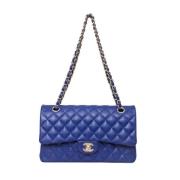 Chanel Vintage Pre-owned Laeder chanel-vskor Blue, Dam