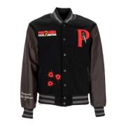 Propaganda Nightmare Varsity College Jacka Svart/Brun Black, Herr